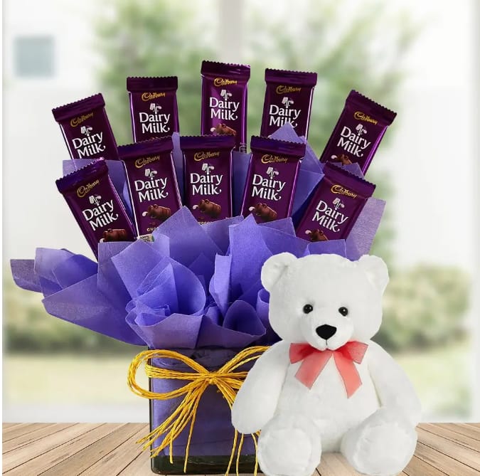 Bouquet Of Flowers Chocolate